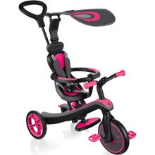 Globber Explorer 4 in 1 Pembe Çocuk Bisikleti