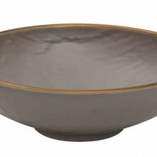 Globy Açık Büfe Gold 23x23x7 cm Melamin Yuvarlak Servis Kasesi