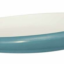 Globy Açık Büfe Mavi 27.9x4.4 cm Eğimli Servis Sunum Tabağı