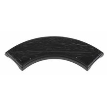 Globy Açık Büfe Siyah 56.5x15.3x3.2 cm Melamin Servis Sunum Tabağı