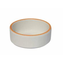 Globy Melamin Beyaz 8x8x3 cm 6'lı Mini Yuvarlak Sos Kase