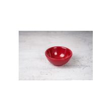 Globy Melamin Minimal Kırmızı 6 Adet 7.3x3 cm Kase Sosluk