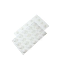 Globy Mousse 3D Silikon Profesyonel Mini Yuvarlak 20'li Kek Tatlı Kalıbı