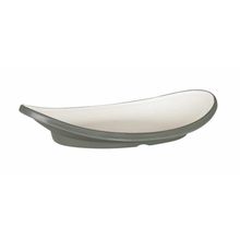 Globy Oval Gri 30,4x23x6 cm Sunum Tabağı