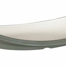 Globy Oval Gri 36x16x7 cm Sunum Tabağı