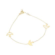 Glorria CN0047 Anka Kuşu Altın Bileklik