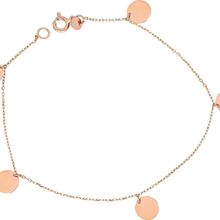 Glorria Rose Altın Plaka Bileklik