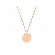 Glorria SV0050 Rose Altın Plaka Kadın Kolye