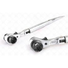 Glory 17x19 mm Mafsallı Kazıklı Cırcırlı Lokma Anahtar