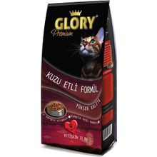 Glory Premium Kuzu Etli Yetişkinler İçin 15 kg Kedi Maması