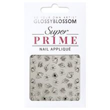 Glossy Blossom 45257 Floral Garden Midnight Tırnak Sticker