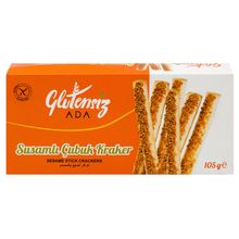 Glutensiz Ada 105 gr Glutensiz Susamlı Çubuk Kraker