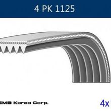 GMB GPK 4PK1125 Alternatör Kayış