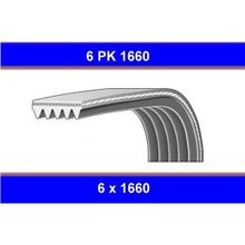 GMB GPK 6PK1660 Kanallı Kayış