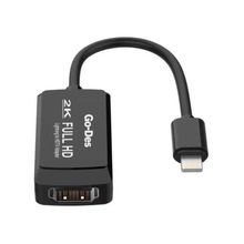 Go Des GD-8275 Lightning HDMI 2K Dönüştürücü Adaptör Lightning AV Kablo