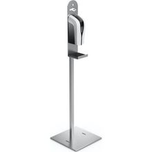 Go Sensör 1 lt Metal- Gri Otomatik Sensörlü Sabun Makinesi ve Dezenfektan Standı