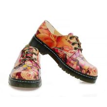Goby MAX115 Renkli Roses Kadın Oxford Ayakkabı
