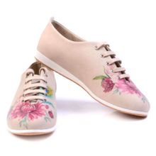 Goby SLV187 Flowers Babet Ayakkabı