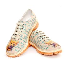 Goby TMK6501 Renkli Little Cat Kadın Oxford Ayakkabı