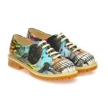 Goby WTMK6515 Colored Skull Oxford Renkli Ayakkabı