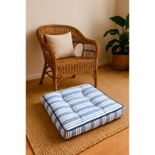 GOCCIA HOME Bahçe Balkon Dekoratif Çocuk Kitap Okuma Yer Minderi Kedi Köpek Yatağı Tırnak Geçmez 50x50x15