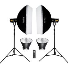 Godox FV200 2'li 200 Watt Led Video Işığı