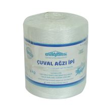 Gökpack Çuval Ağzı İpi Yüzde 100 Fibrilizeli Beyaz 1000 gr 1 Adet Naylon İp