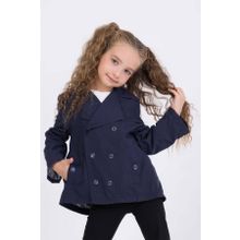 Gold Class Kidswear Çift Cepli Su Geçirmez Kız Çocuk Trençkot Yağmurluk