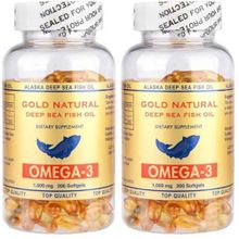 Gold Natural Omega 3 1000 mg 2x200 Kapsül Balık Yağı