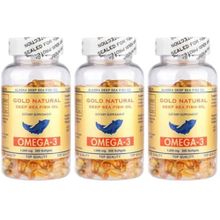 Gold Natural Omega 3 1000 mg 3x200 Kapsül Balık Yağı
