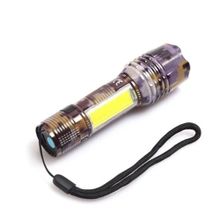 Gold Silver GS-505 Usb ile Şarj Edilebilir T6 Led Kamuflaj El Feneri