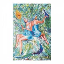 Gold Tavuskuşları 1000 Parça Puzzle