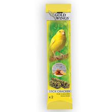 Gold Wings 2 Adet Ballı ve Yumurtalı Kanarya Kuşu Krakeri