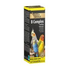 Gold Wings 20 ml B Complex Kuşlar İçin Stres Önleyici Sıvı Vitamin
