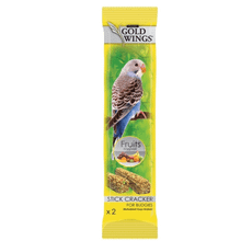Gold Wings Classic Meyveli 2'li Muhabbet Kuş Krakeri