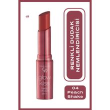 Golden Rose 04 Peach Shake Glow Kiss Tinted Spf 15 Lip Balm