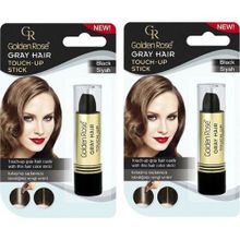 Golden Rose 2 Adet Grey Hair Touch Up 01 Siyah Beyaz Saç Kapatıcı Stick