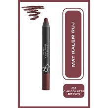 Golden Rose Ruj Matte Lipstick Crayon No : 01