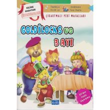 Goldilocks ve 3 Ayı Çıkartmalı Peri Masalları-Parıltı Yayınları