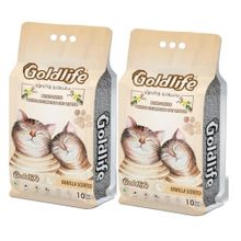 Goldlife 2x10 lt Premium Vanilya Kokulu Kedi Kumu