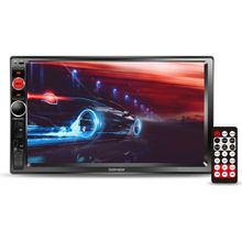 Goldmaster 7'' Ekran 4X45W Rms Mirror Link USB Bluetooth'lu Double Oto Teyp - Siyah