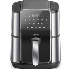 Goldmaster GM-8405 Gloria 7 lt Inox Geniş Hazneli XXL Dokunmatik 8 Ön Ayarlı Airfryer
