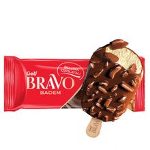 Golf Bravo Belçika Çikolatalı Badem 100 ml Dondurma