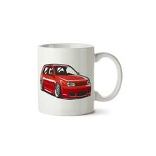 Golf Mk4 Kırmızı Baskılı Kupa