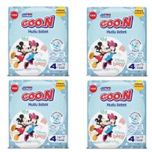 Goo.N Mutlu Bebek No:4 Maxi 400 Adet Bebek Bezi