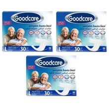 Goodcare Bel Bantlı Large 3x30 Adet Yetişkin Hasta Bezi