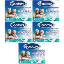 Goodcare Yetişkin Bel Bantlı Tekstil Yüzey Extra Large 30x5 Adet Hasta Bezi