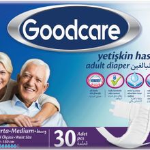 Goodcare Yetişkin Bel Bantlı Tekstil Yüzey Medium 30 Adet Hasta Bezi