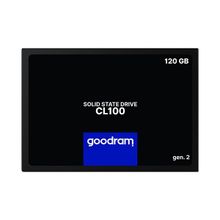 Goodram CL100 2.5'' Sata 3.Gen 2. 485 Mb/s 380 Mb/s SSDPR-CL100-120-G2 120 GB SSD Disk