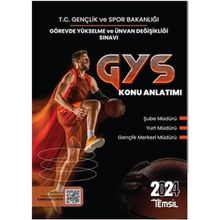Görevde Yükselme ve Ünvan Değişikliği Sınavı Şube Müdürü Yurt Müdürü Gençlik Merkezi Müdürü - Temsil Kitap